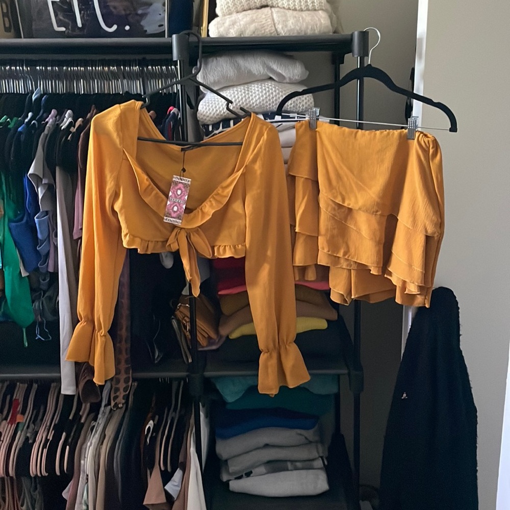Skort and top set